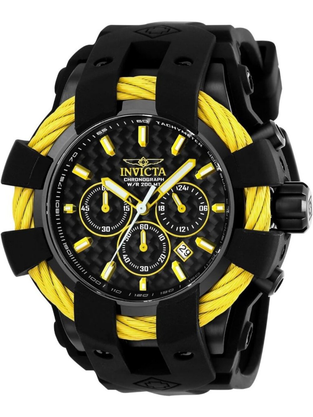 Stylish Men's Black Analog Quartz Watch with Bold Design and Durable Build